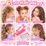 Reusable Hair Gem Stamper Kit