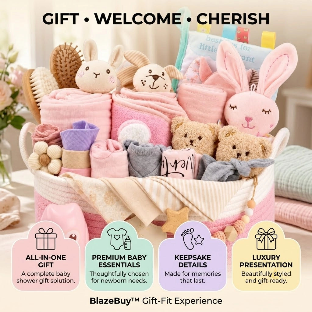 Luxury Baby Gift Basket