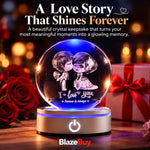 3D Crystal Light Globe