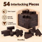 Wooden Brain Teaser Puzzle