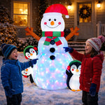 Lighted Snowman Holiday Inflatable