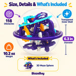 3D Maze Puzzle Ball
