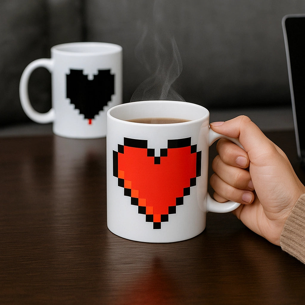 Heart Color-Changing Mug