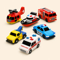 Light-Up Bath Car Set