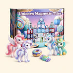 Magnetic Unicorn Castle Building Set