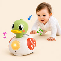 Musical Crawling Duck Toy