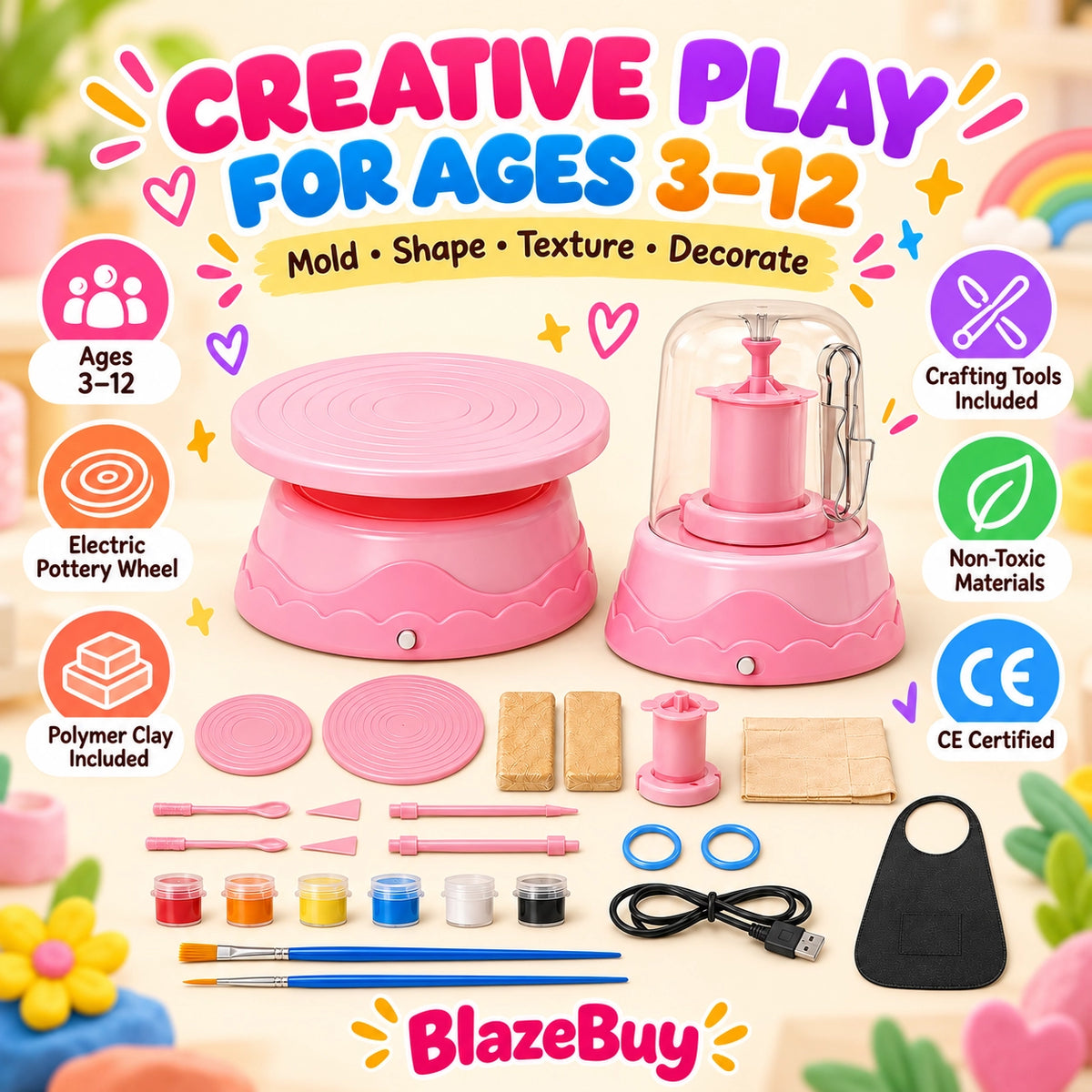 PotteryMaster DIY Kids Kit