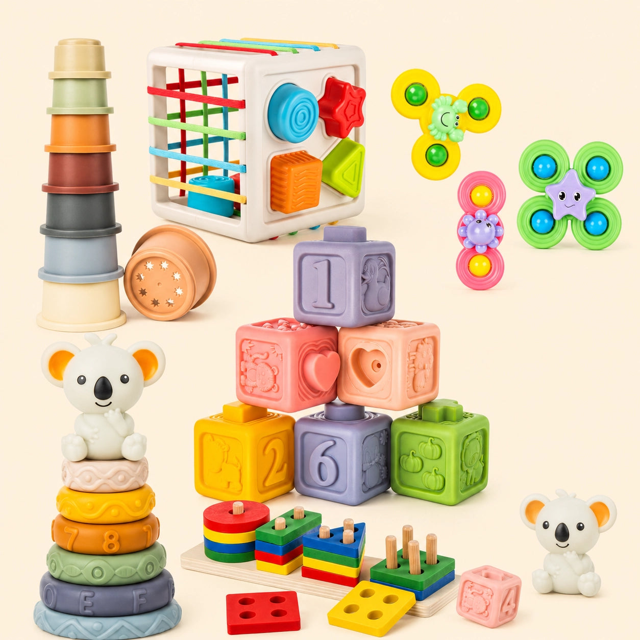 Montessori Discovery Toy Set