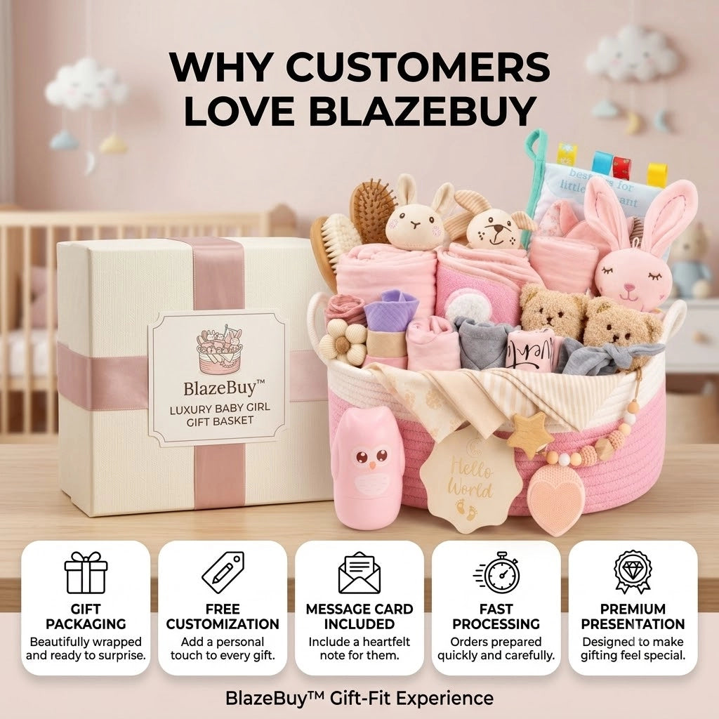 Luxury Baby Gift Basket