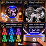 3D Crystal Light Globe