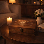 Handcrafted Rose Memory Keepsake