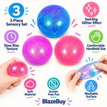 Glitter Stress Ball Set