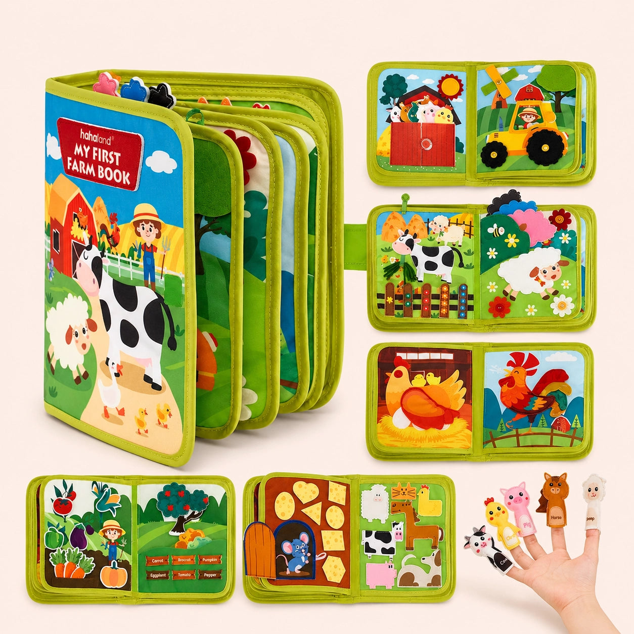 Montessori Farm Busy Book