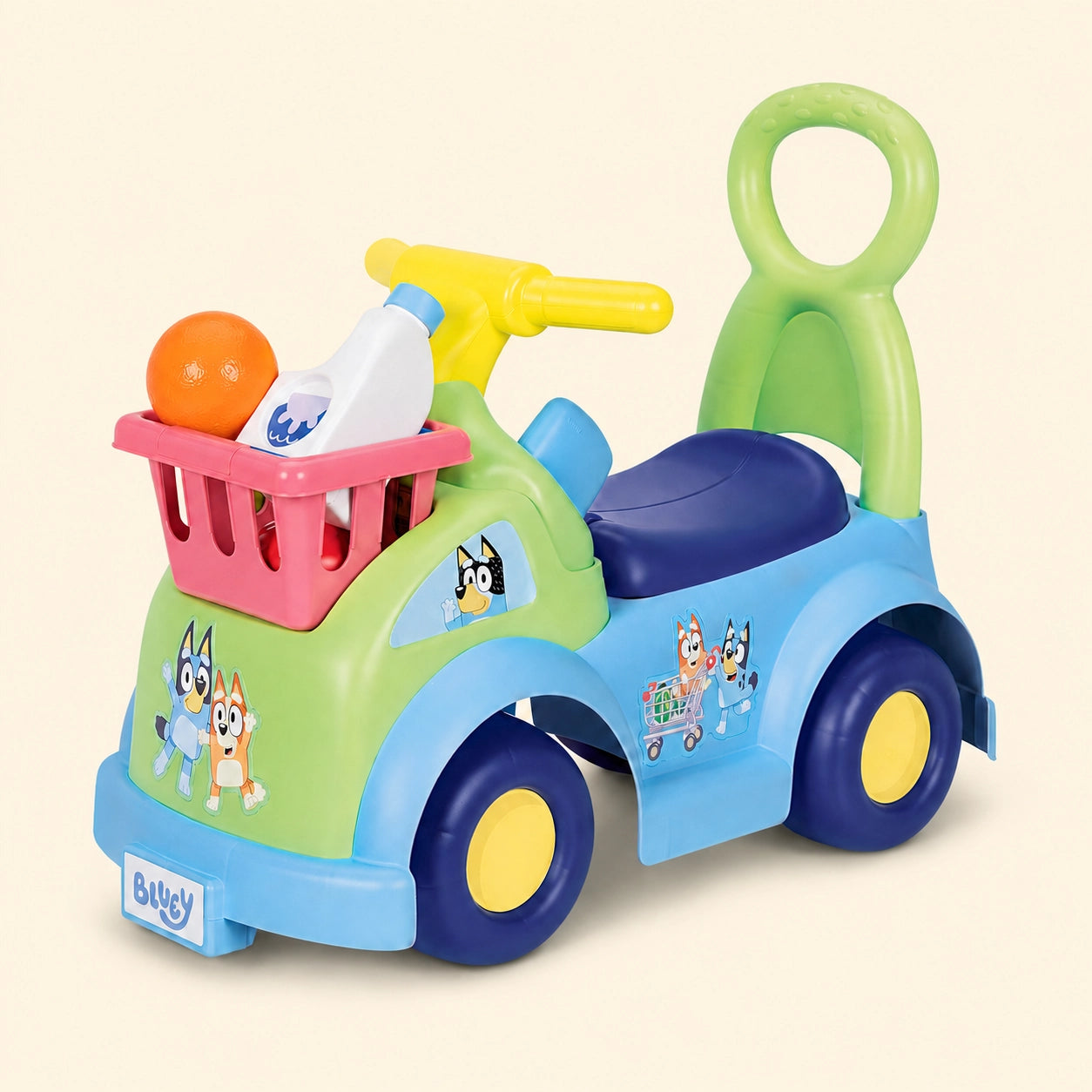 Bluey Toddler Ride Cart