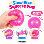 Glitter Stress Ball Set