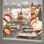 Christmas Snowflake Window Clings