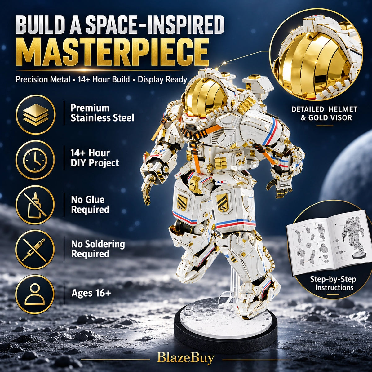 Piececool™ 3D Metal Puzzles