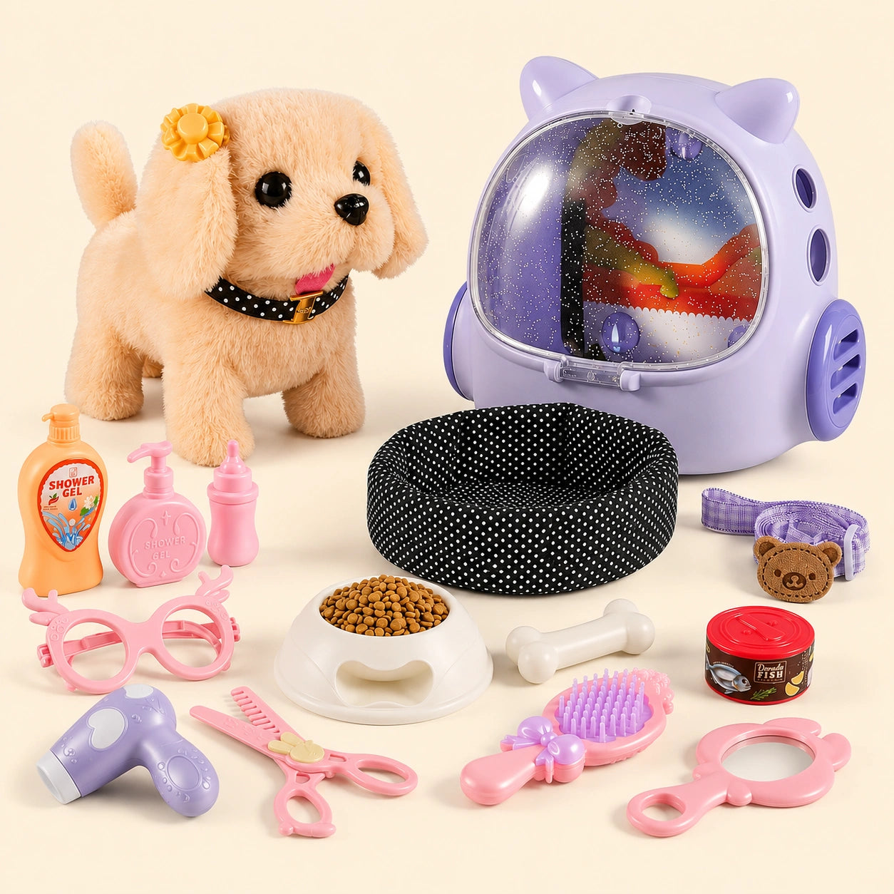 Interactive Puppy Care Set