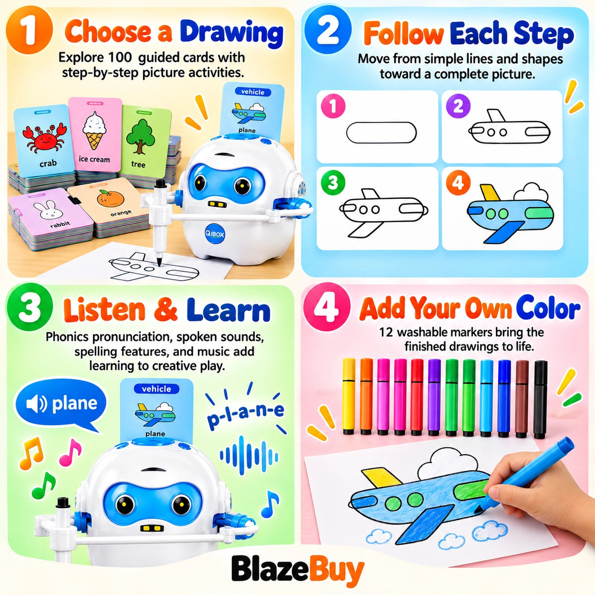 Smart Creative Drawing Robot Set