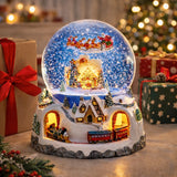 Rotating Musical Christmas Snowglobe