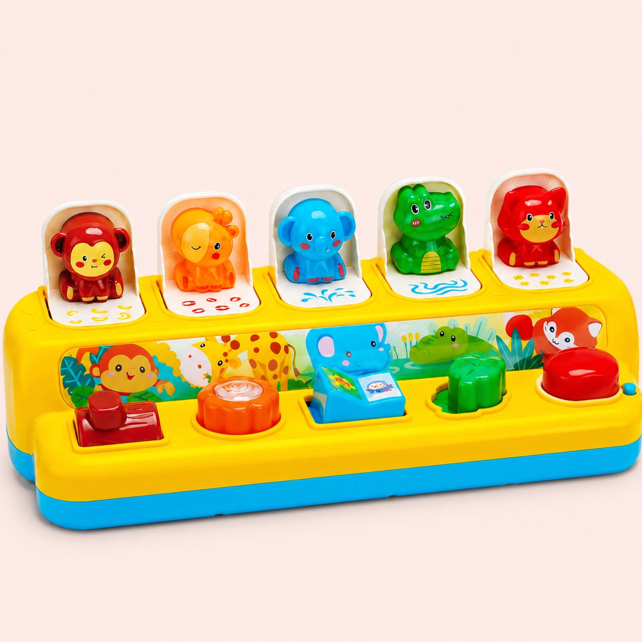 Pop-Up Animal Learning Toy