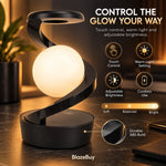 Levitating LED Spiral Lamp