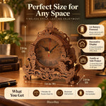 Wooden 3D Puzzle Clock