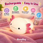 Axolotl Silicone Night Light