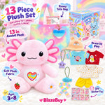 Axolotl Dress Up Plush Set