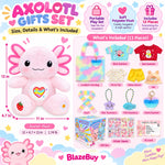 Axolotl Dress Up Plush Set