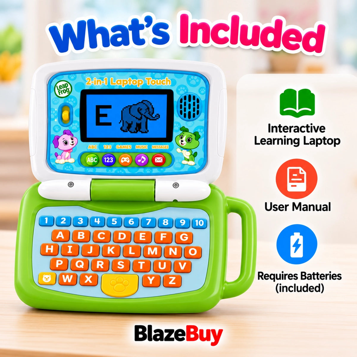 Smart Learning Laptop Toy