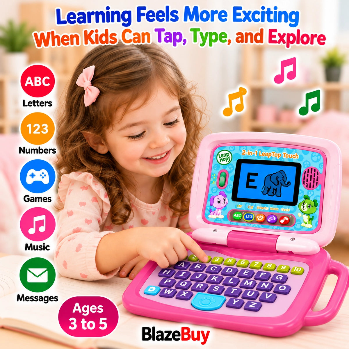 Smart Learning Laptop Toy