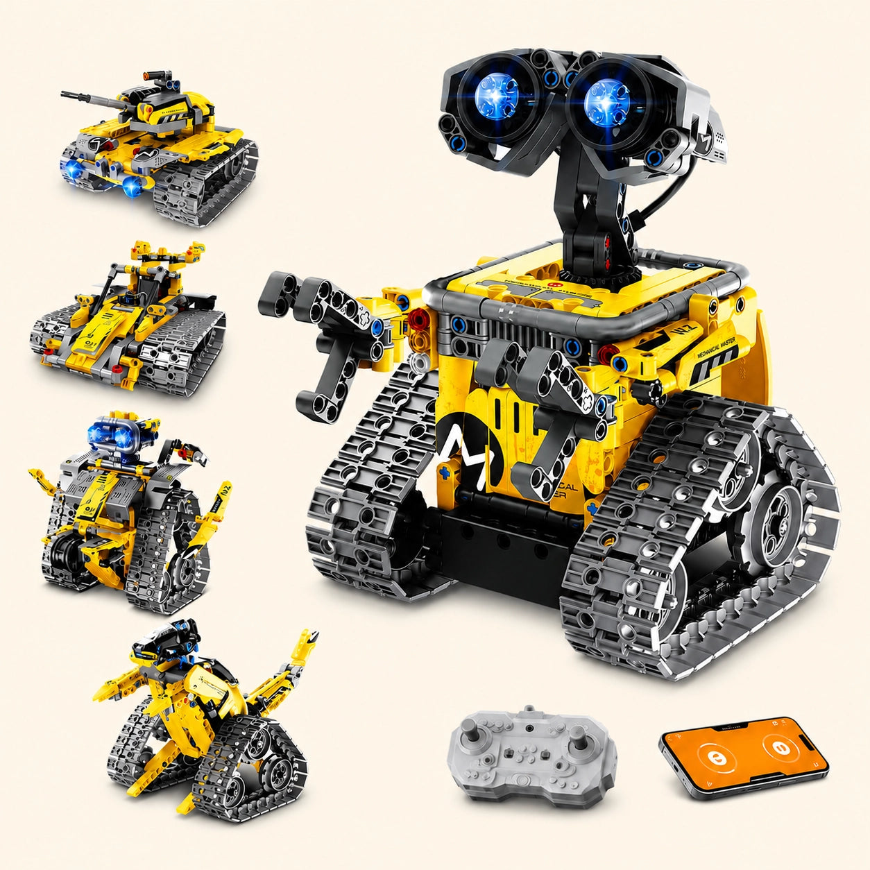 Five Model Coding Robot Set