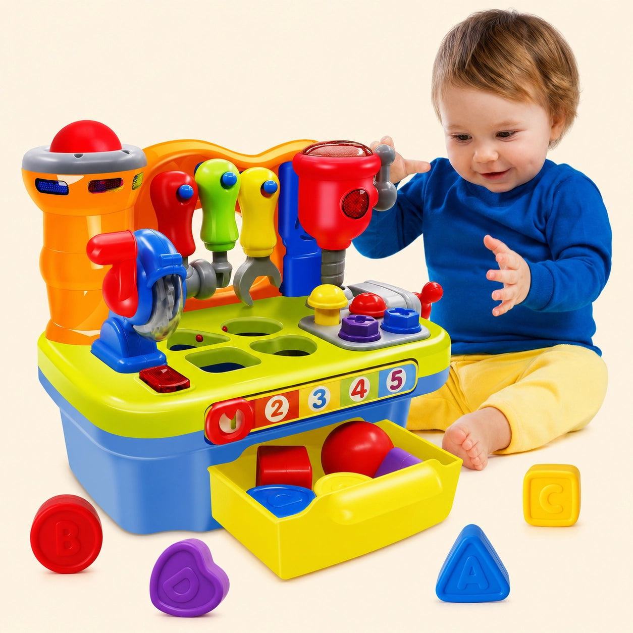 Toddler Tool Workbench Toy