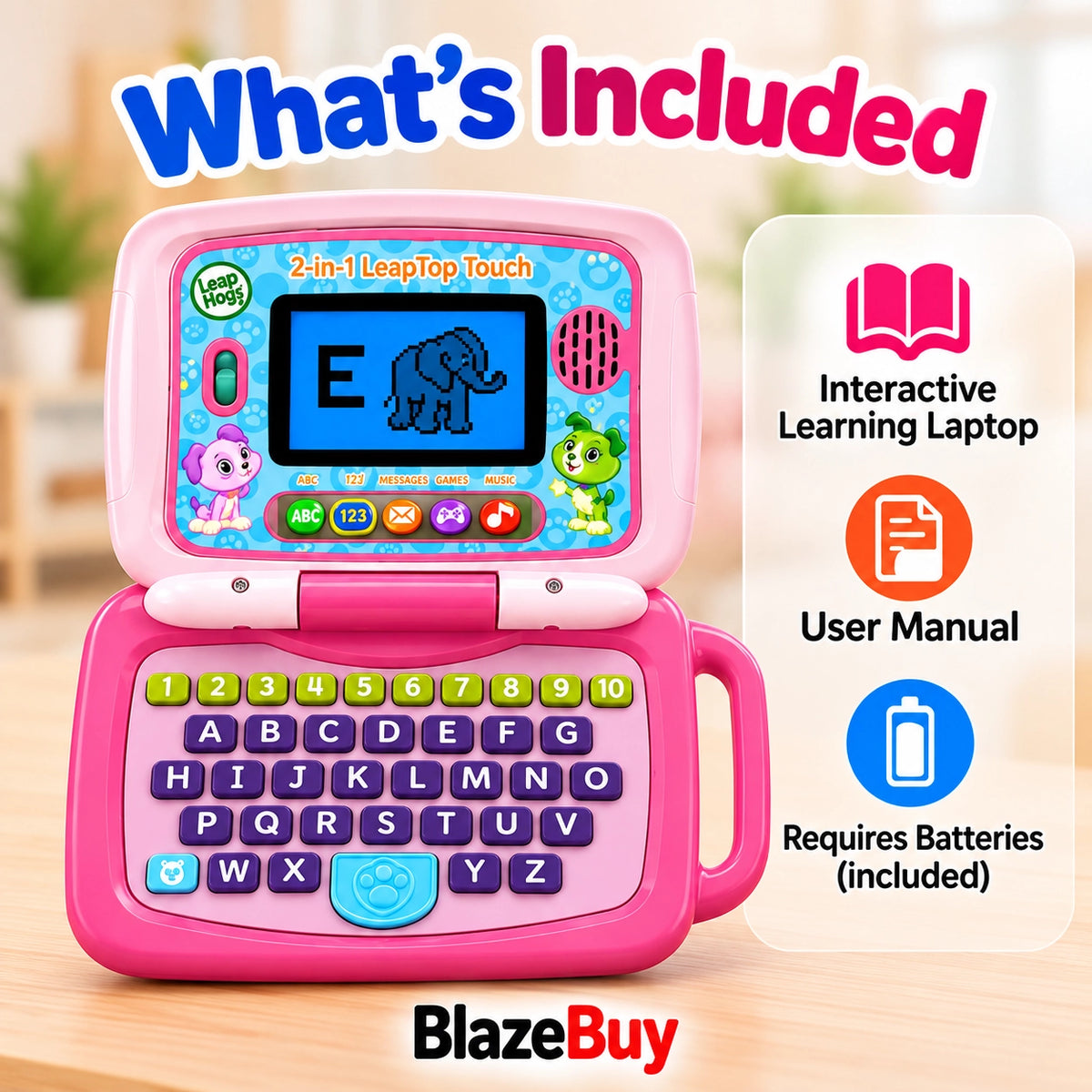 Smart Learning Laptop Toy