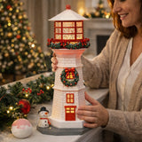 Musical Lighthouse Snow Globe
