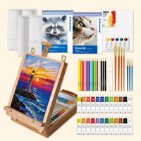 Tabletop Mixed Media Easel Set
