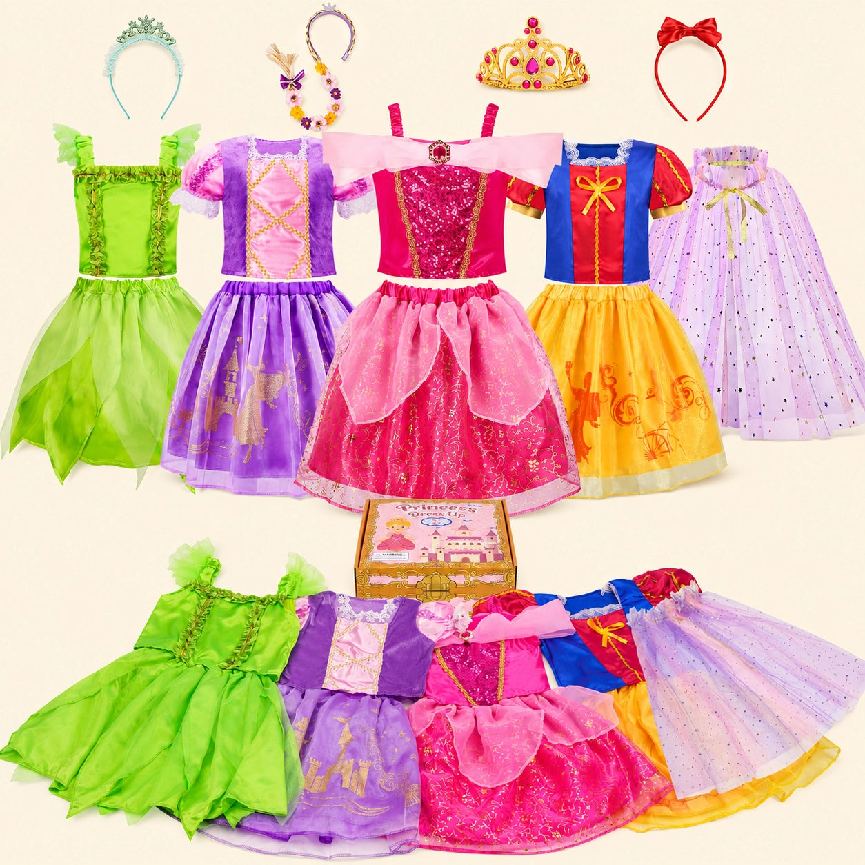 Princess Dress Up Trunk Set