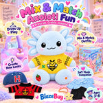 Axolotl Dress Up Plush Set