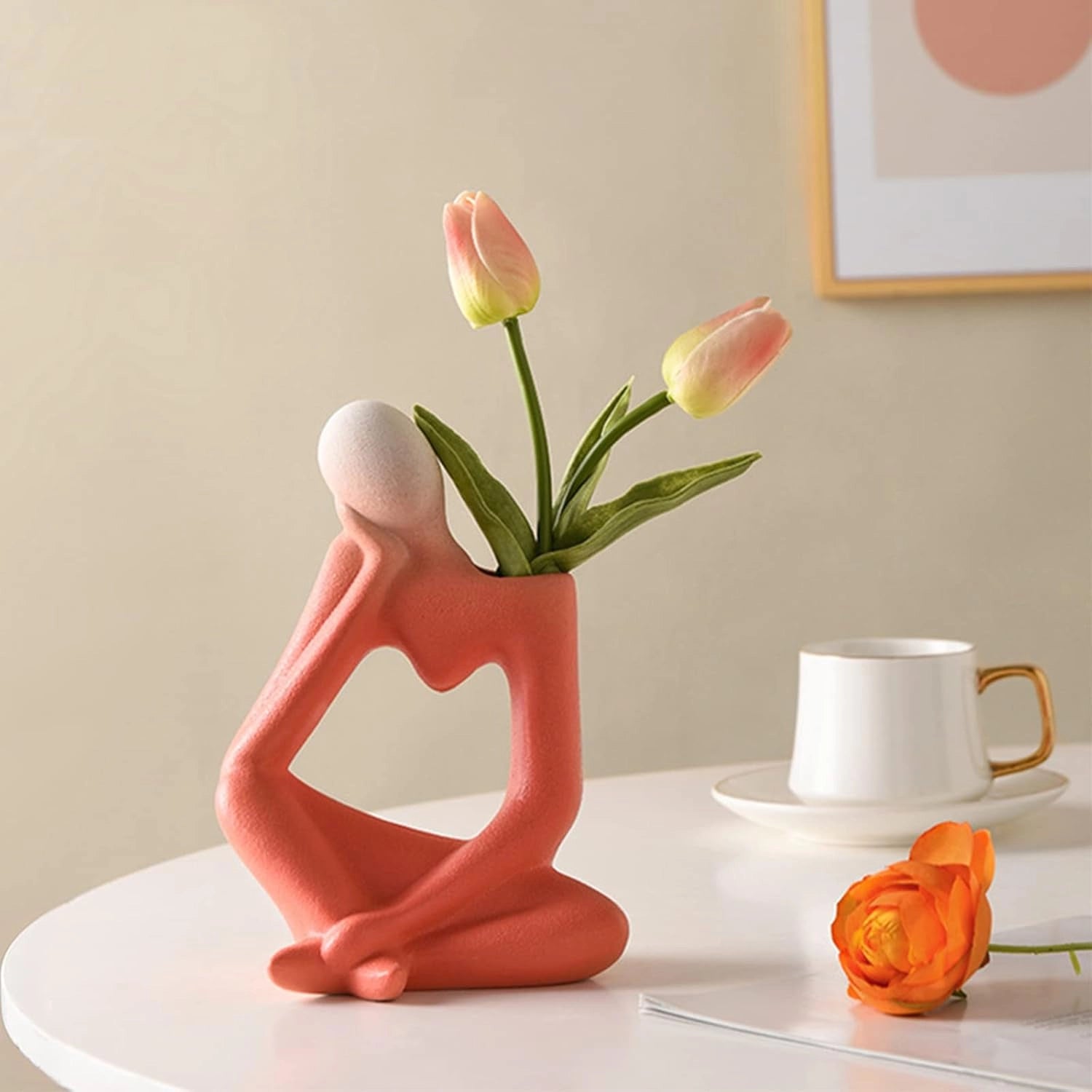 Thinker Ceramic Vase Collection