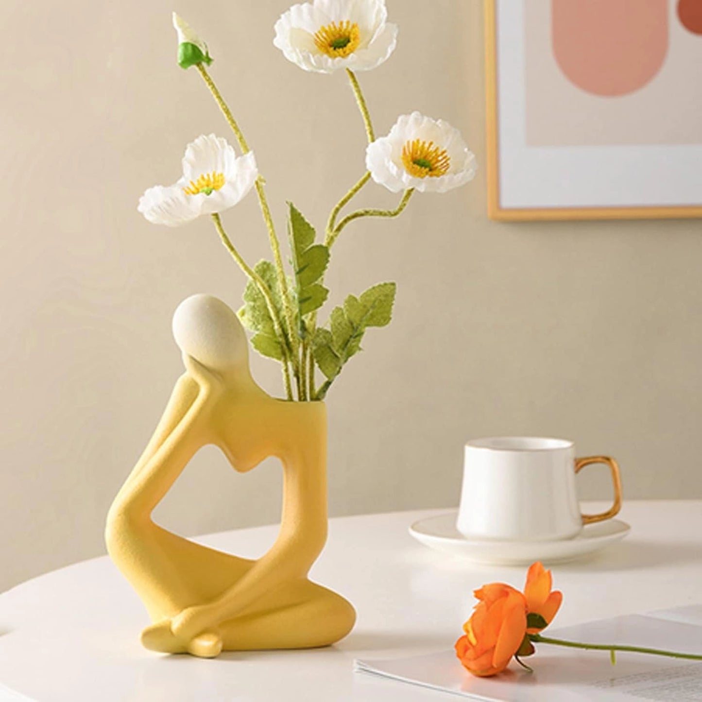 Thinker Ceramic Vase Collection