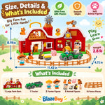 Farm Barn Playset Toy