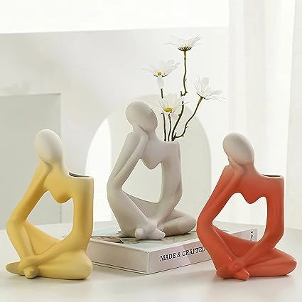 Thinker Ceramic Vase Collection