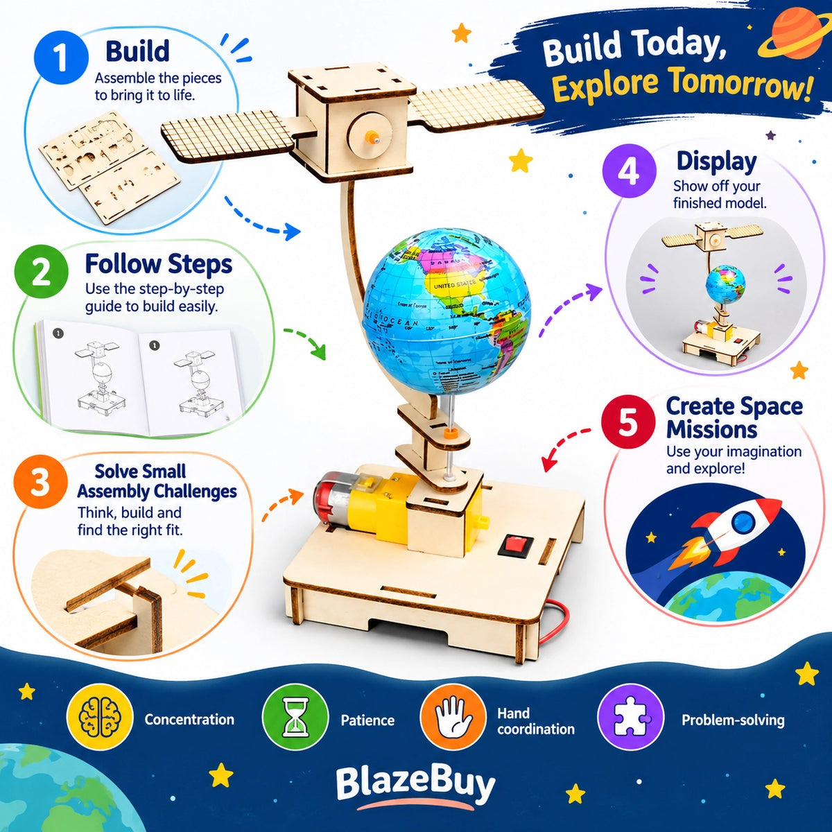 Aerospace Space Station Building Set