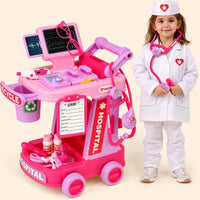 Toddler Doctor Cart Playset
