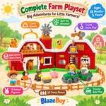 Farm Barn Playset Toy