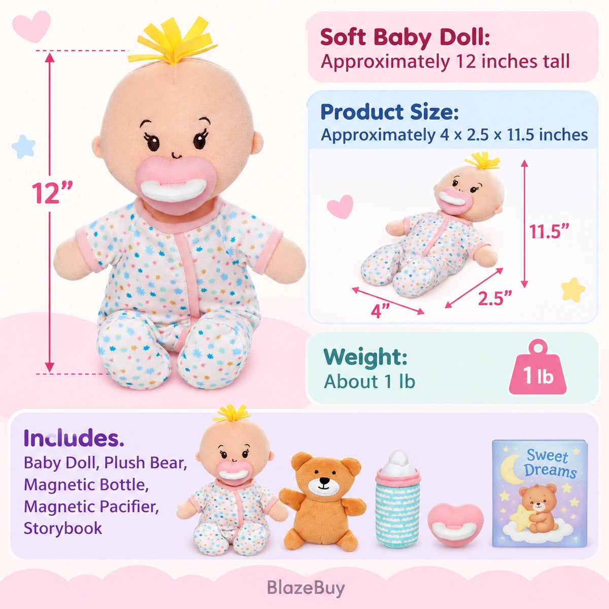 Sleepy Time Baby Doll