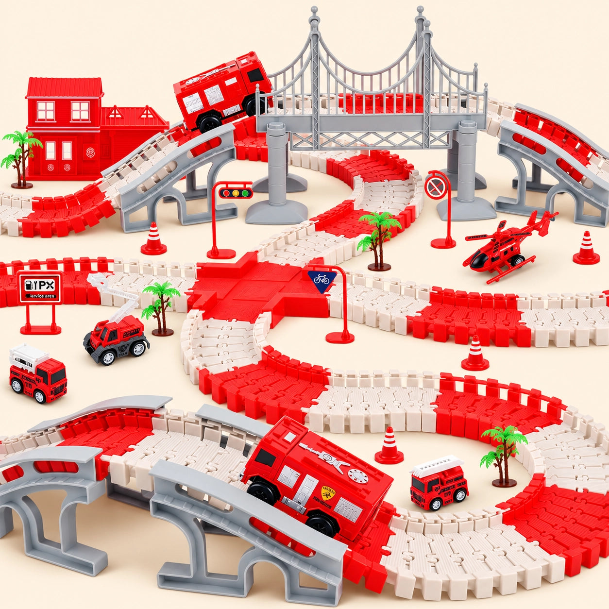 Flexible Adventure Race Track Set
