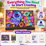LED Rechargeable Glow Art Board