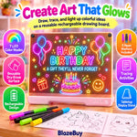 LED Rechargeable Glow Art Board